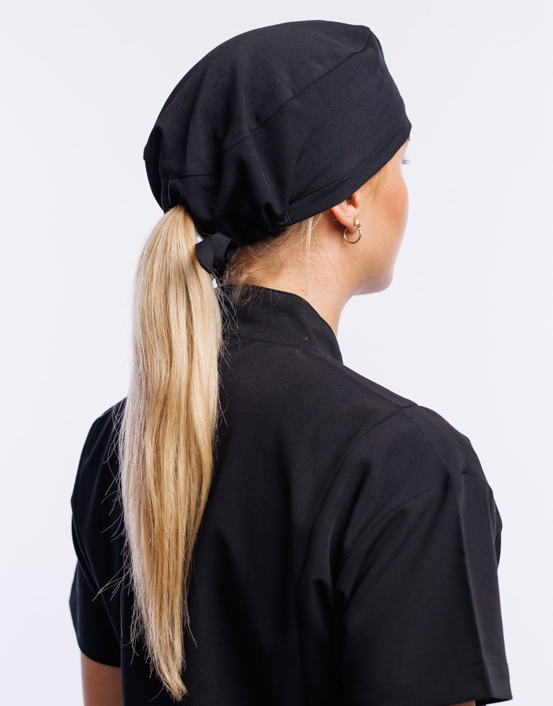 Essential Scrub Cap - Black