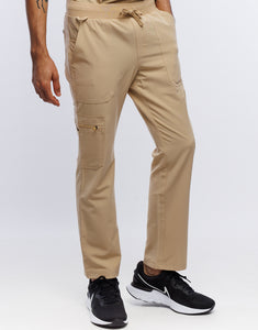 Essential Multi-Pocket Scrub Pants - Warm Sand