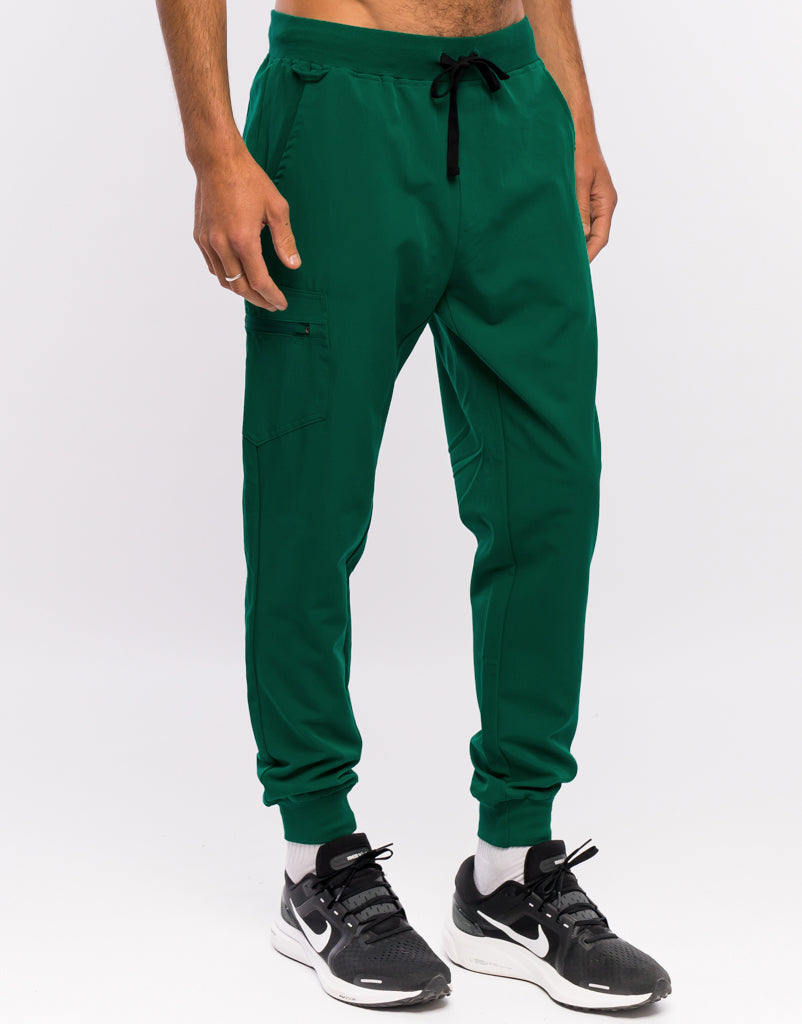 Essential Jogger Scrub Pants - Evergreen